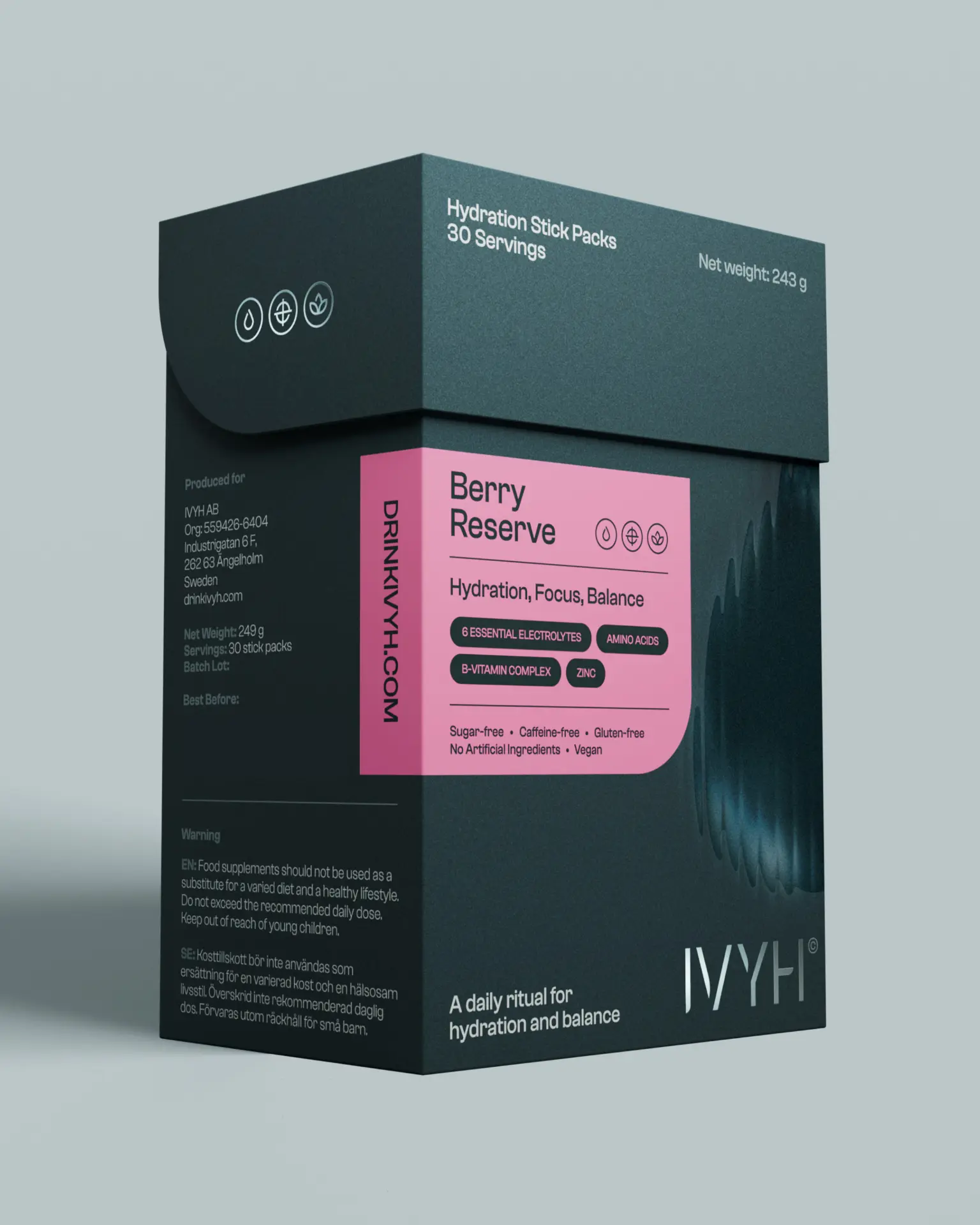 IVYH Berry Reserve – låda med 30 stick packs
